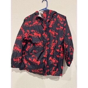 LL Bean Kids Lobster Windbreaker Jacket – Size 10